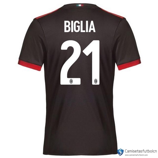 Camiseta Milan Tercera equipo Biglia 2017-18